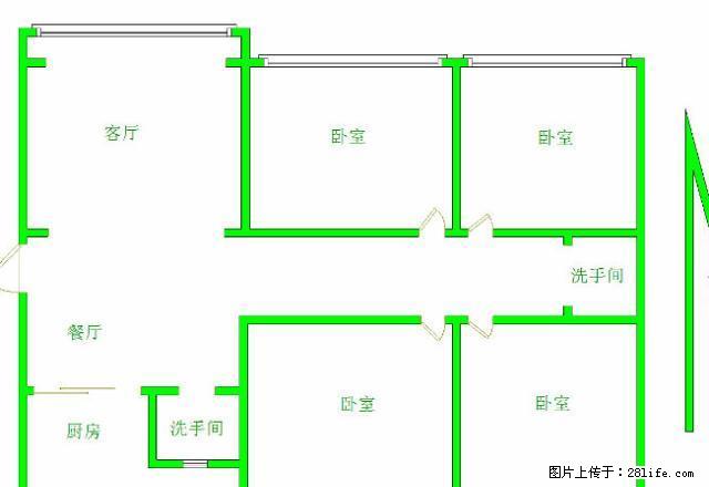 《房美丽主推》关小片区 2楼 采光好 家具齐全 拎包入住。 - 房屋出租 - 房屋租售 - 呼和浩特分类信息 - 呼和浩特28生活网 hu.28life.net